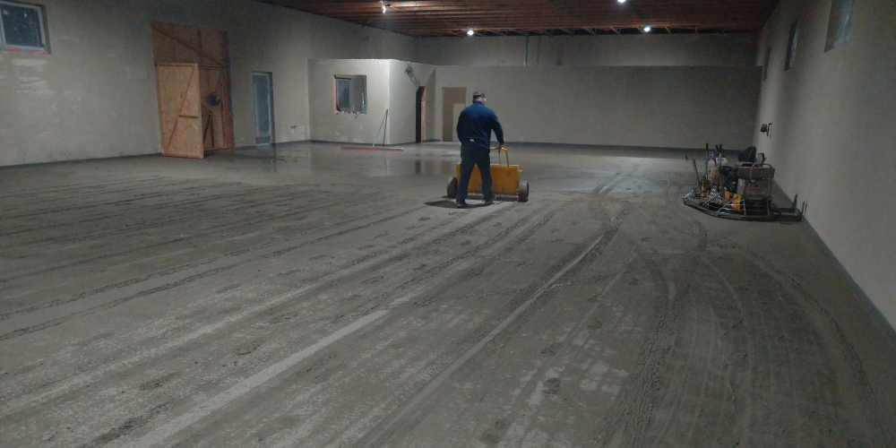 Podlahy s minerálním vsypem